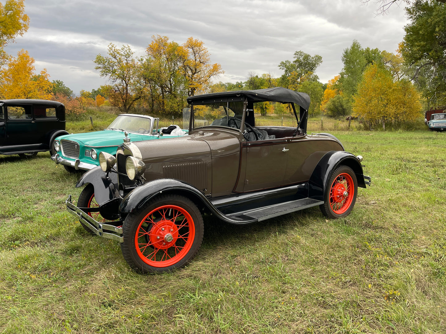 1929 Ford Model A Roadster.