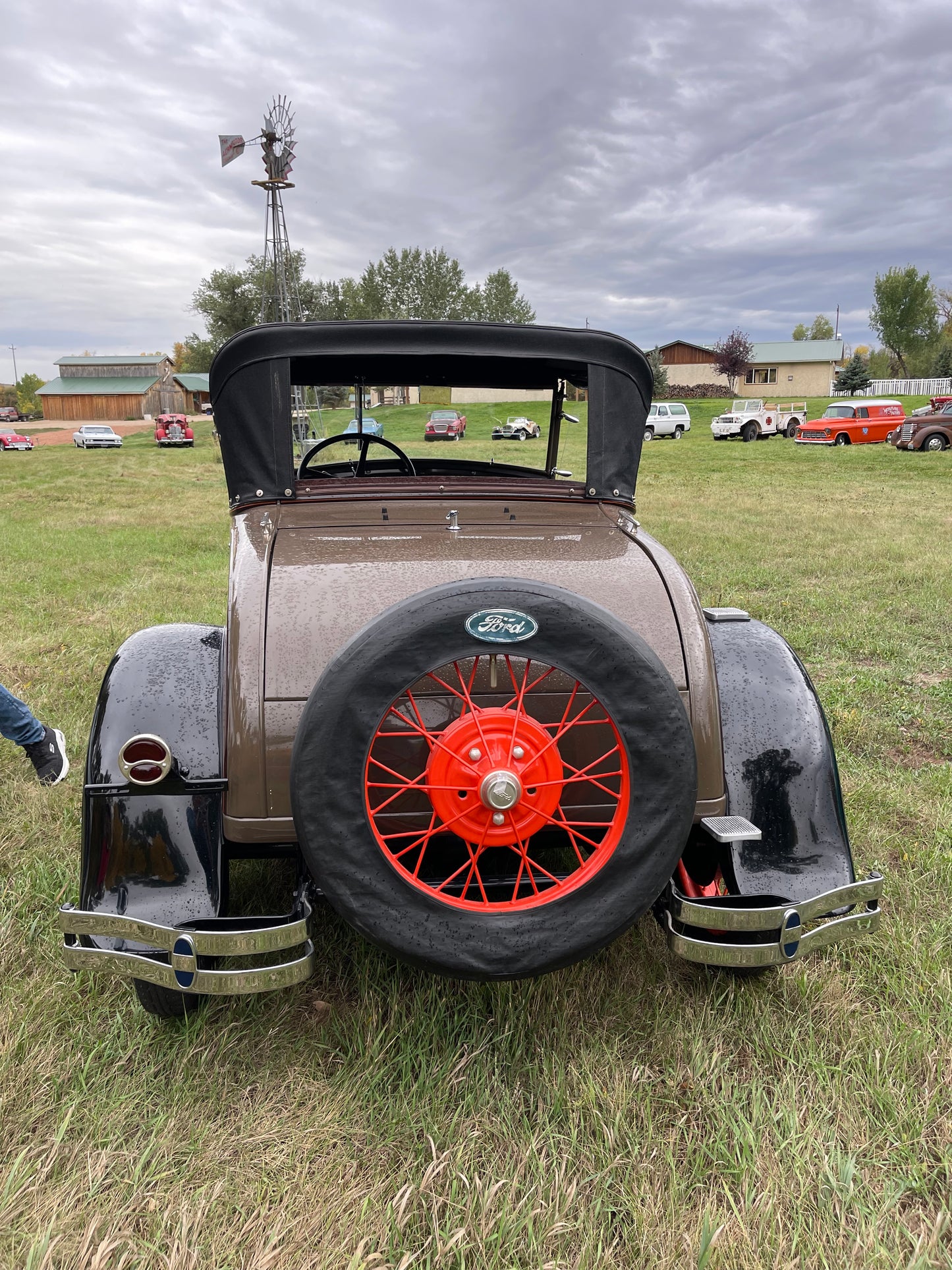 1929 Ford Model A Roadster.