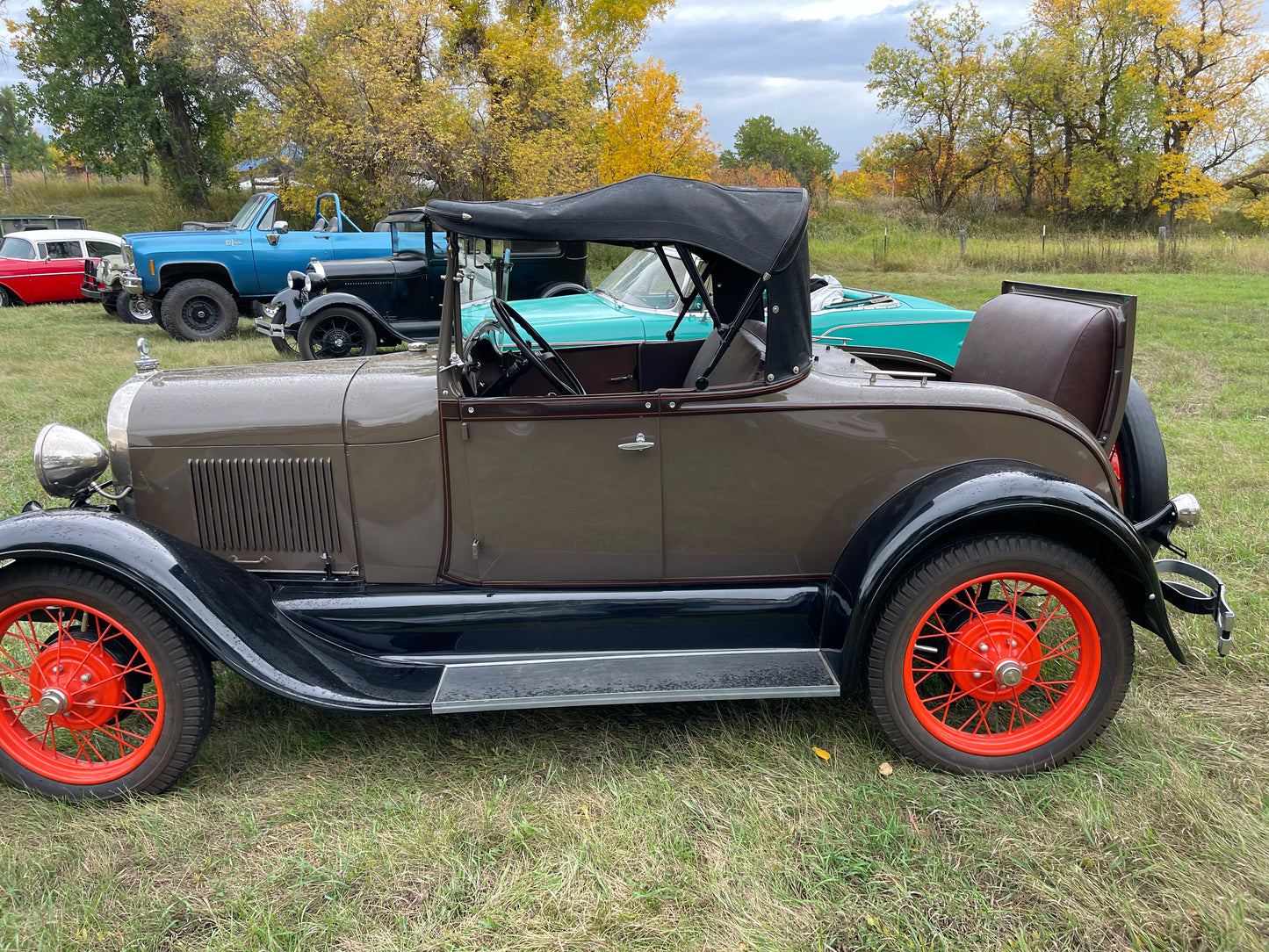 1929 Ford Model A Roadster.
