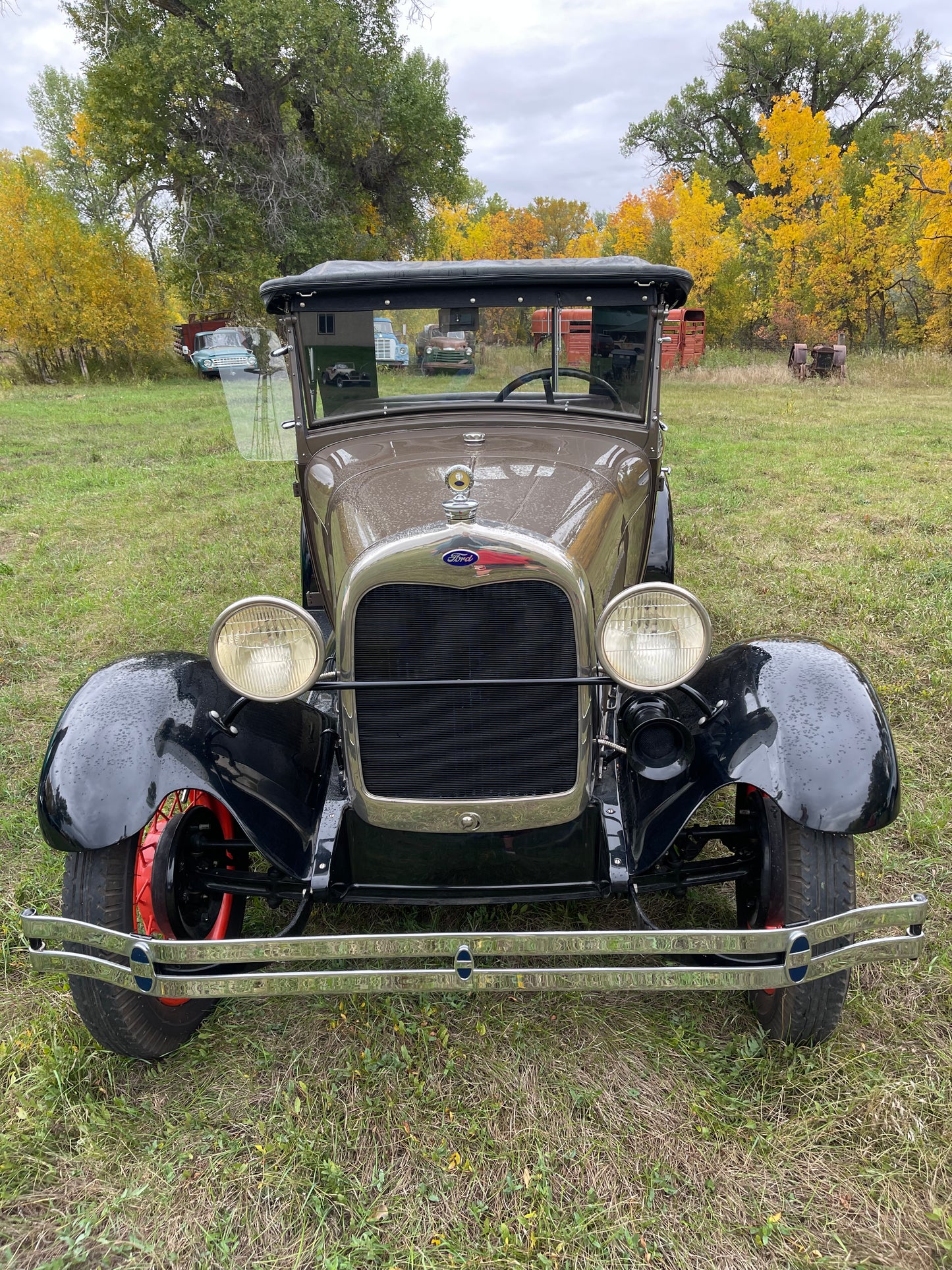 1929 Ford Model A Roadster.